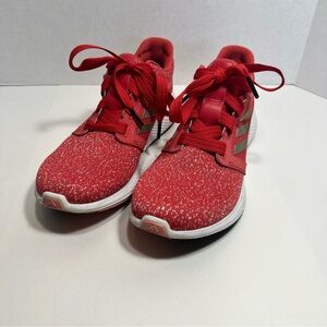 Adidas Womens Edge Lux 3 EG1292 Red Running Shoes Sneakers Size 8.5